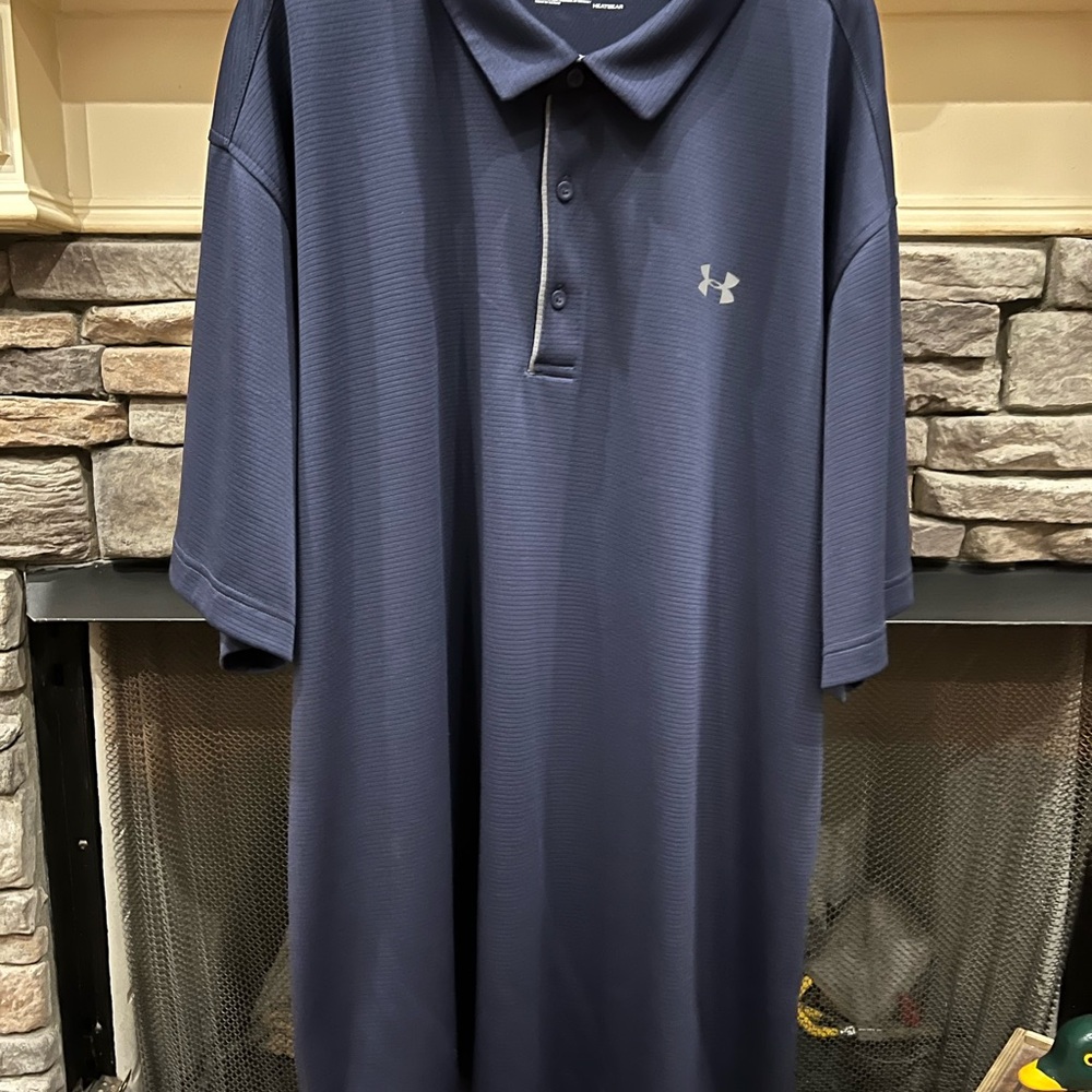 Under Armour Blue Performance Polo Shirt